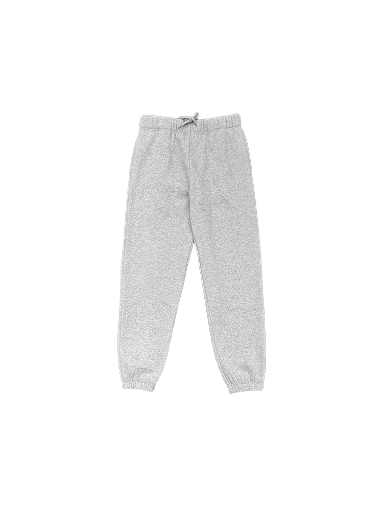 Wholesale Warm Cotton Fleeced 350GSM Heavyweight Daily Street Wear Straight Jogger Pants