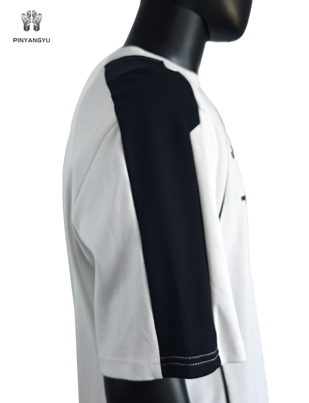 Custom embroidery patch and screen printing T-Shirt