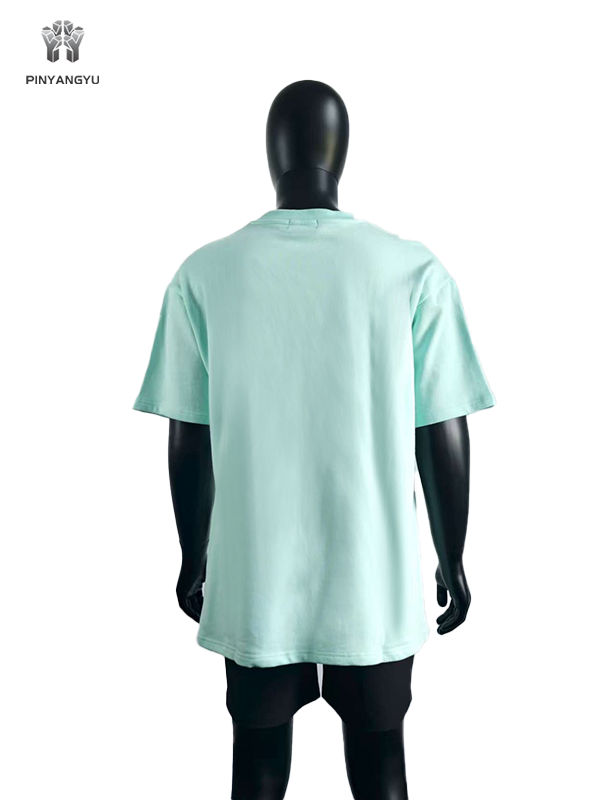 Wholesale Gold Silk Screen Printing Graphic logo Gold Foil Printing Plus Size T-shirts for Men