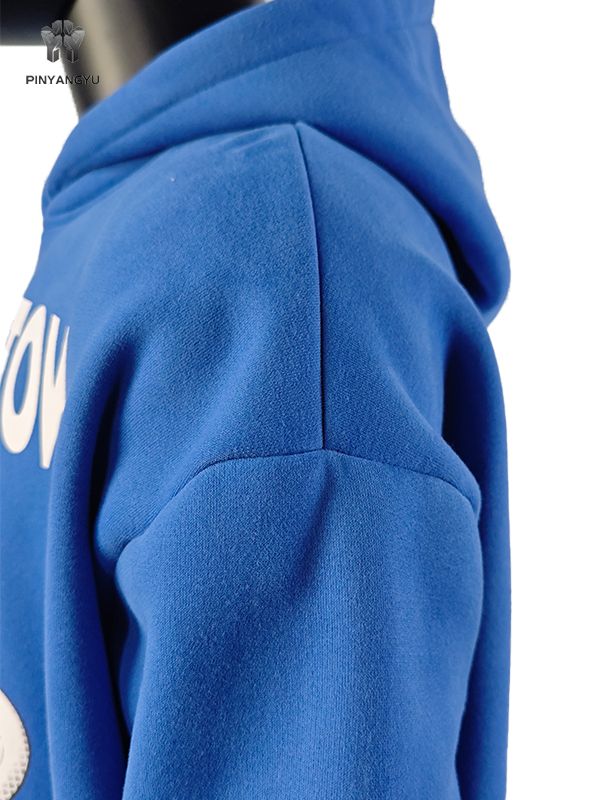 Screen printing and colorful logo design hoodie