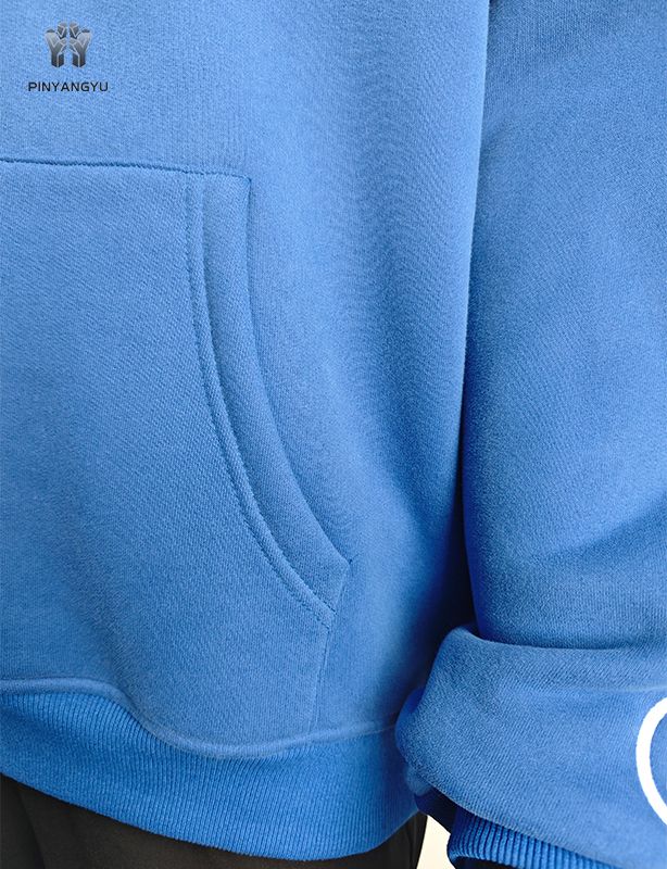 Screen printing and colorful logo design hoodie