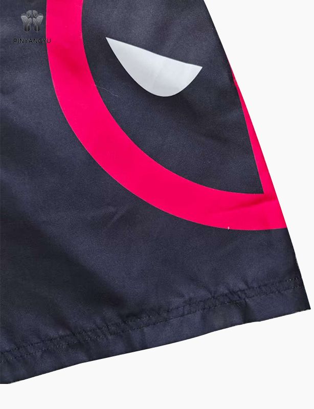 Screen printed custom comfortable fabric shorts