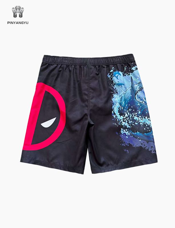 Screen printed custom comfortable fabric shorts