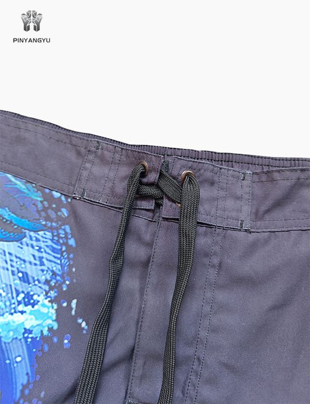 Screen printed custom comfortable fabric shorts