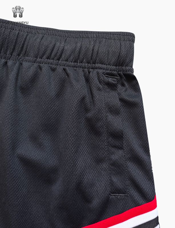 Custom logo Summer Quick Dry Men's Shorts Street Style Sublimated Swim Beach Shorts Double-layer Mesh Shorts with Drawstring