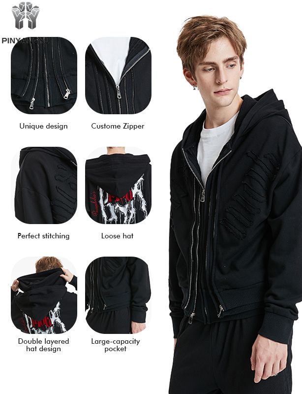 Personalized Zip Up Hoodie - Create Your Own Unique Streetwear