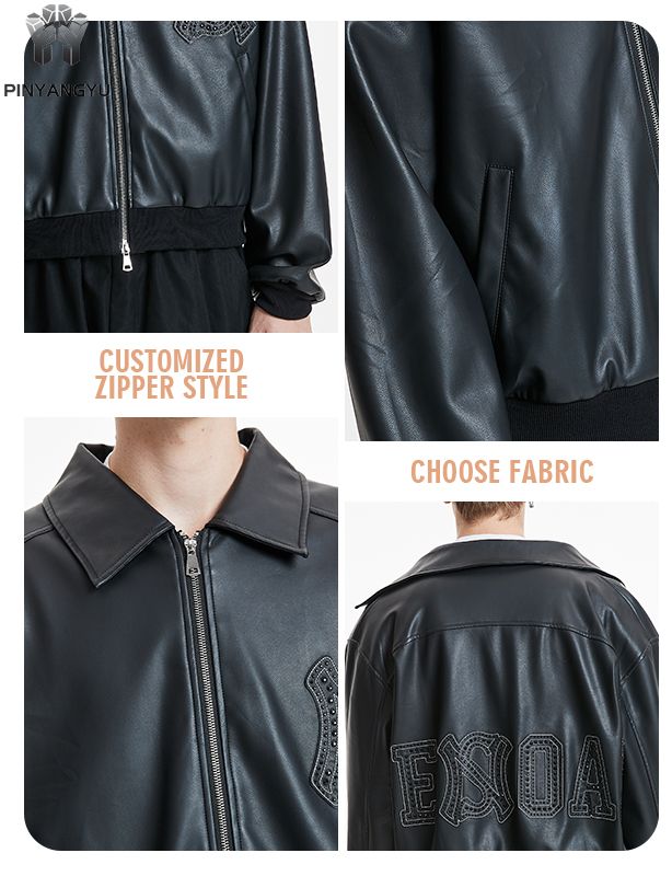 Custom Leather Jacket - Personalized Men's & Women's Real Leather Motorcycle Style