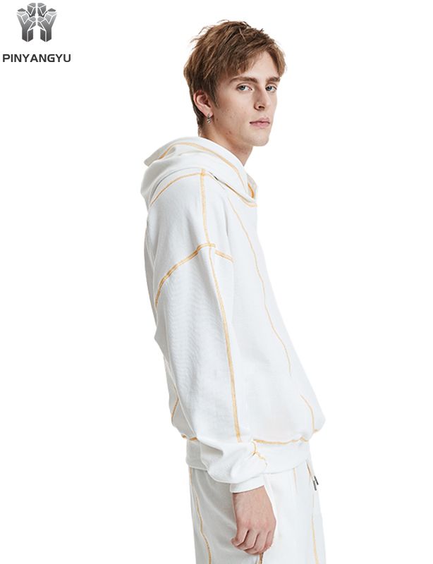 Classic White Full-Zip Hoodie for Men and Women | Soft Brushed Fleece, Cozy Casual Pullover for Everyday Streetwear