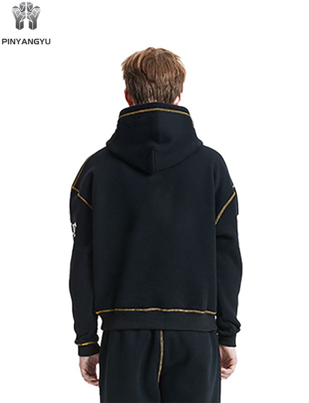 Spacious Pocket Custom Pullover Hoodie 