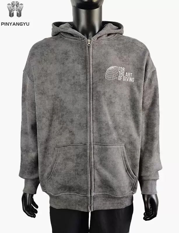 Unisex custom embroidery hoodie