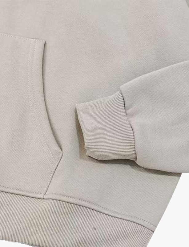 High Quality Custom Logo Women's Crew Neck Terry Long Hoodies 100% Cotton Half Zip Pullover Sweatshirt Made China OEM