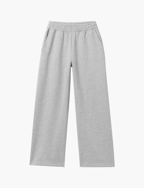 Factory Men's Fleece Sweatpants with Pockets - Soft Comfortable Joggers for Workout & Casual Wear