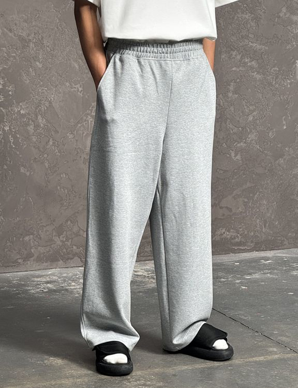 Factory Men's Fleece Sweatpants with Pockets - Soft Comfortable Joggers for Workout & Casual Wear
