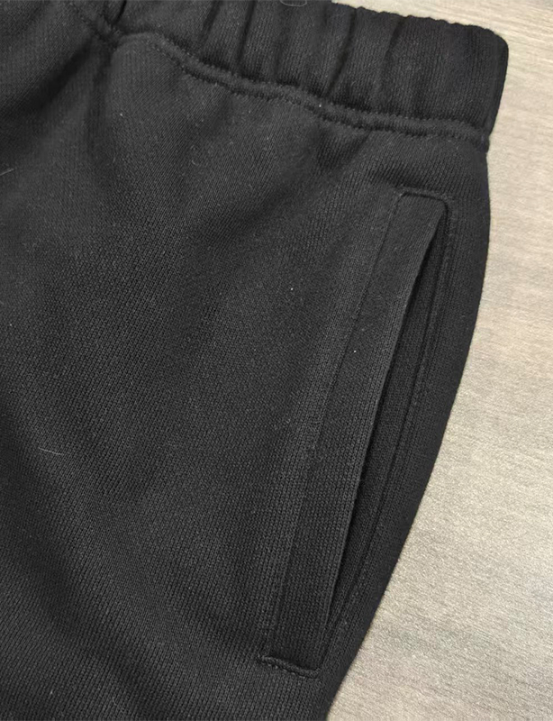 Men's French Terry Embroidered Shorts &ndash; Casual Soft Shorts for Summer Daily Wear