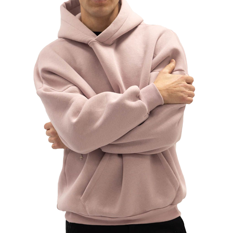 OEM Men's Classic Pullover Hoodie &ndash; Soft Fleece Casual Hooded Sweatshirt