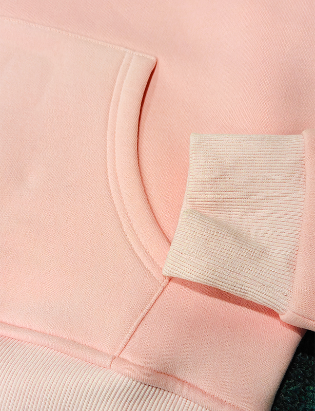 Minimal Custom Hoodie Fixed Neck