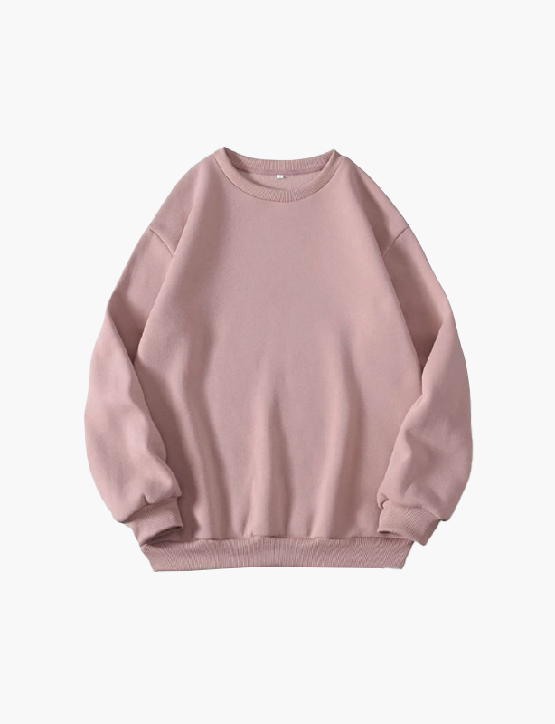 Custom Crew Neck Sweatshirt Personalized Logo Graphic Print Unisex Casual Long Sleeve Pullover for Men Women