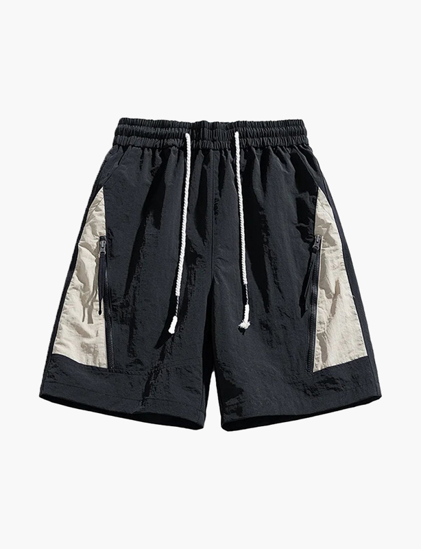 Pure Cotton Elastic Waist Casual Shorts Breathable Solid Color Loose Fit Lounge Running Shorts for Men Women