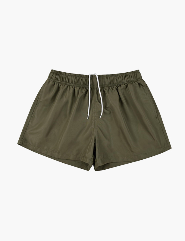 Unisex Pure Cotton Elastic Waist Drawstring Shorts Soft Breathable Relaxed Fit Casual Daily Summer Lounge Bottoms