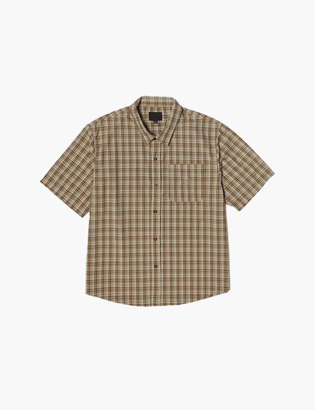 Unisex Custom Pure Cotton Checkered Plaid Short Sleeve T-Shirt Personalized Custom Logo Relaxed Fit Casual Summer Daily Top