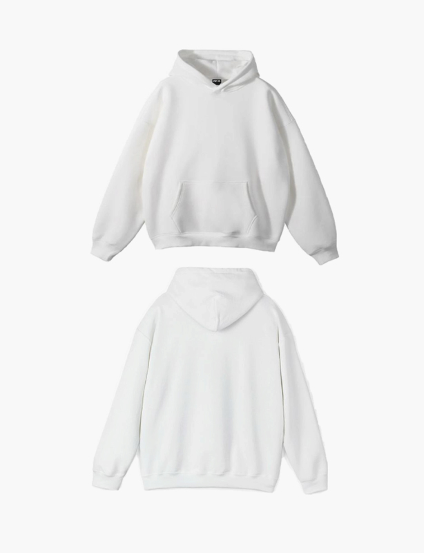 Custom Printed 100% Cotton Hoodies Casual Oversized Plain Hooded Sweatshirts Custom Logo Embroidery Streetwear Pullover Hoodie For Men Women Wholesale
