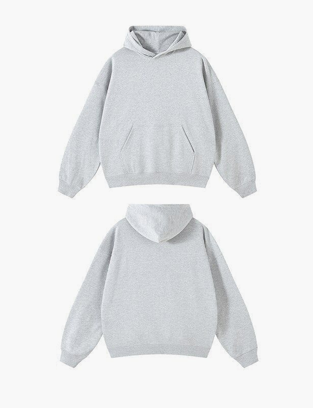 Custom Printed 100% Cotton Hoodies Casual Oversized Plain Hooded Sweatshirts Custom Logo Embroidery Streetwear Pullover Hoodie For Men Women Wholesale