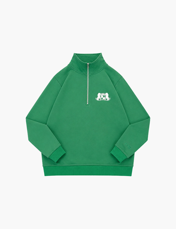 Customizable Half-Zip High-Neck Sweatshirts &ndash; From Gym Warm-Ups to Street Style
