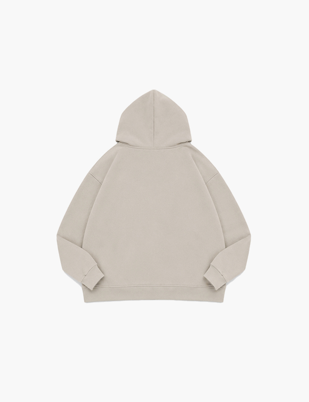 Classic Crewneck Cotton Pullover Hoodie | Everyday Casual Sweatshirt for Layering