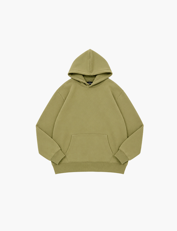 French Terry Soft Custom Streetwear Hoodie | Cozy Urban Everyday Cotton Pullover