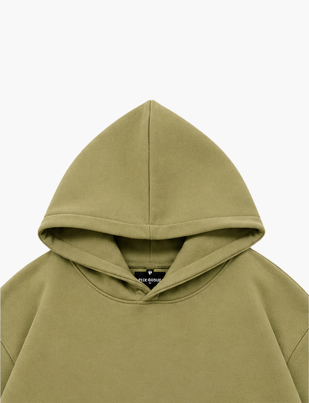 French Terry Soft Custom Streetwear Hoodie | Cozy Urban Everyday Cotton Pullover