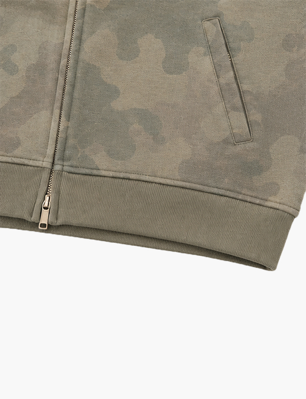 Custom Camo Zip-Up Hoodies &ndash; Tactical Aesthetics, Streetwear Attitude, Fully Personalized
