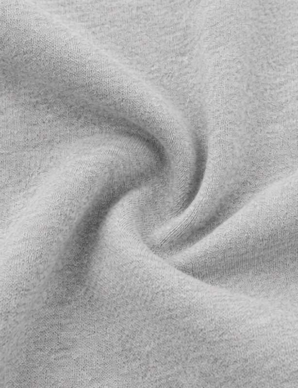 Heavyweight Heather Grey Cotton T-Shirt | Premium Ring-Spun Fabric
