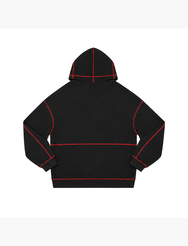 Premium Heavyweight Oversized Hoodie | Soft Cotton Fleece Three-needle five-thread style