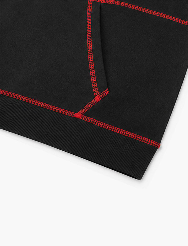 Premium Heavyweight Oversized Hoodie | Soft Cotton Fleece Three-needle five-thread style