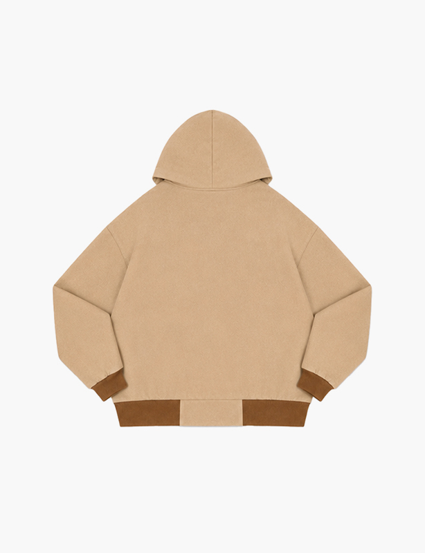 Custom Leather Zip-Up Hoodies &ndash; Premium Hide, Streetwear Silhouette, Fully Personalized