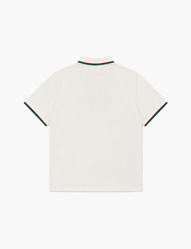 Linen-Blend Button Neck Tee,Minimalist Detail, Maximal Comfort