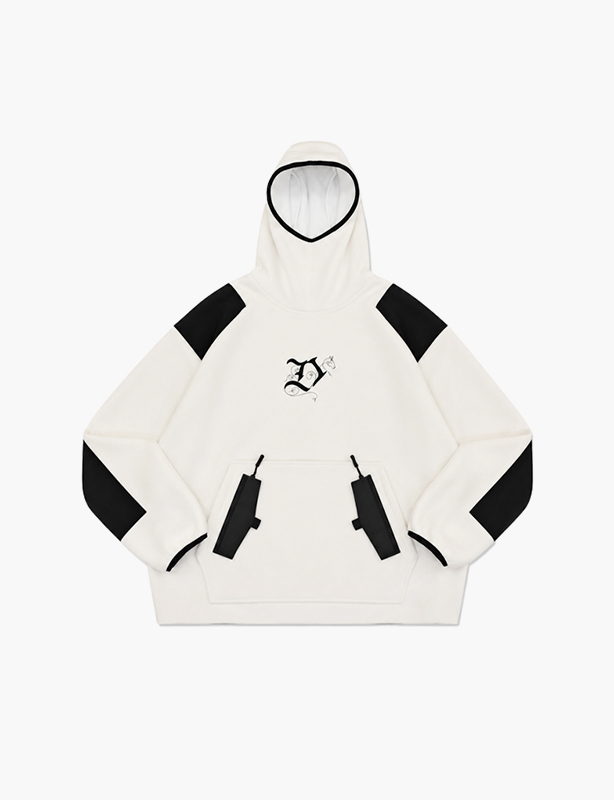 Oversized Streetwear Hoodie with Relaxed Fit Sheepskin fabric