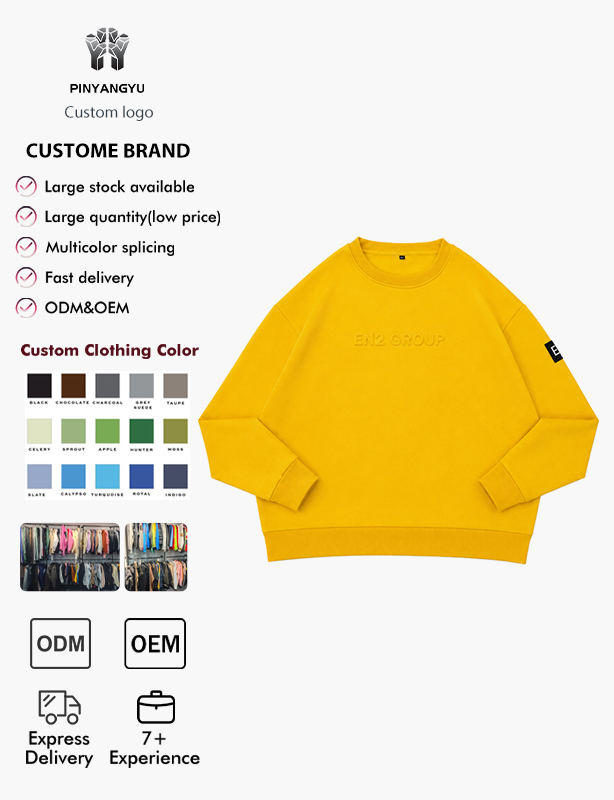 Custom Crewneck Sweatshirts &ndash; 40+ Colors &times; 10+ Fabrics &ndash; Unlimited Custom Combinations