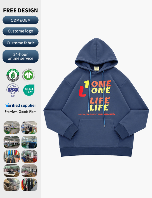 Kangaroo Pocket Cotton Hoodie | Casual Everyday Pullover with Front Pouch