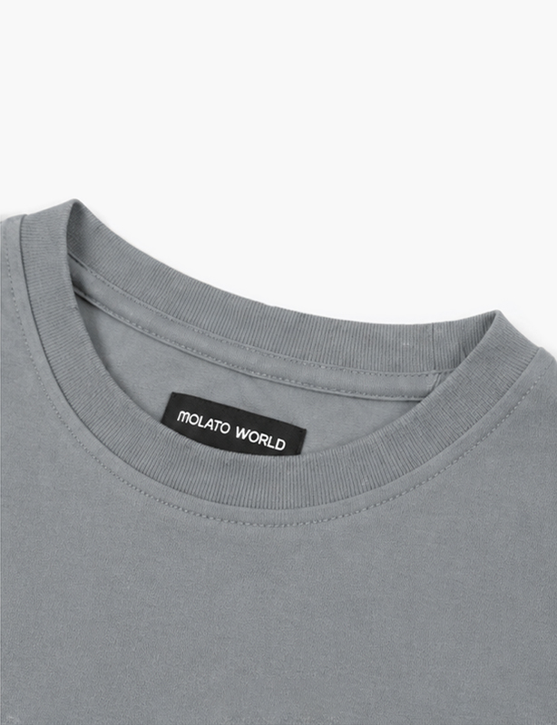 Double-Stitched Durable Everyday Cotton Tee | Long-Lasting Daily Wear T-Shirt
