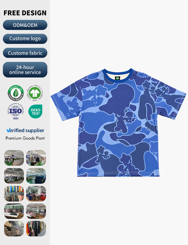 Custom Camo T-Shirts &ndash; Bold Camouflage Prints on Premium Fabrics &ndash; Fully Personalized