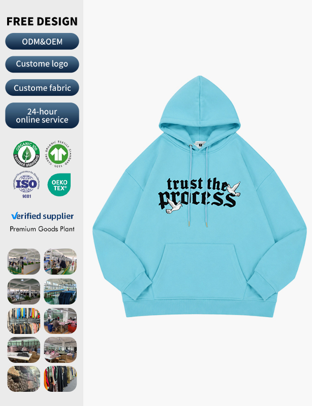 Custom Streetwear Hoodies &ndash; Oversized Crops, Heavyweight Fleece, Rhinestones or Screen-Print &ndash; No Minimum