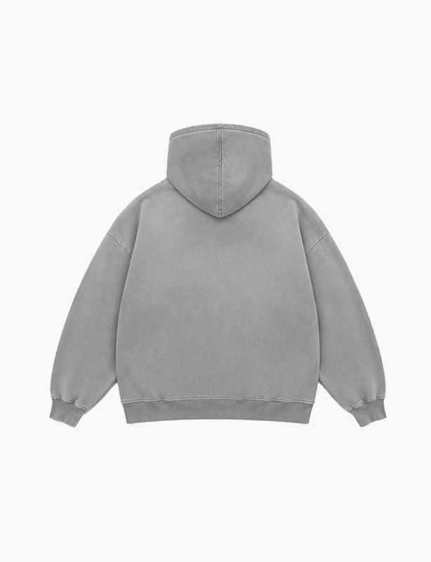 Denim Hoodie Custom Made - Personalized Vintage Pullover for Men Women