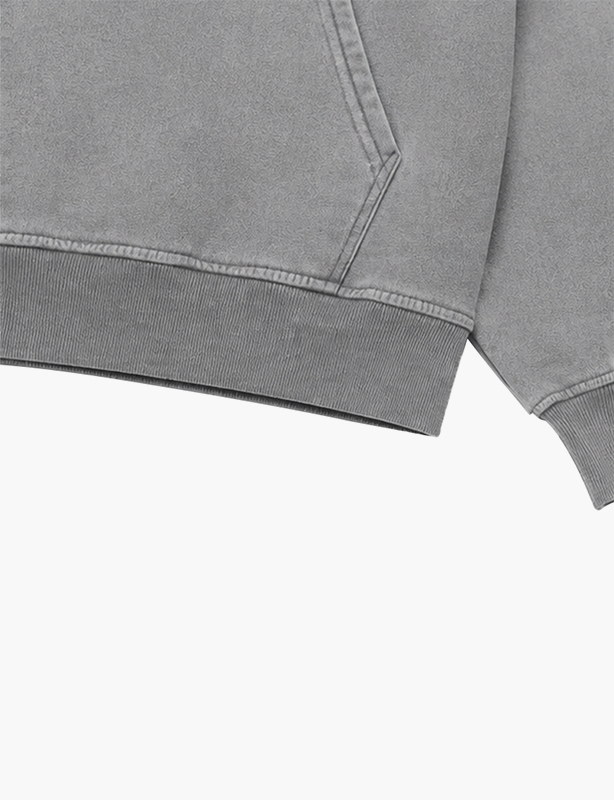 Denim Hoodie Custom Made - Personalized Vintage Pullover for Men Women