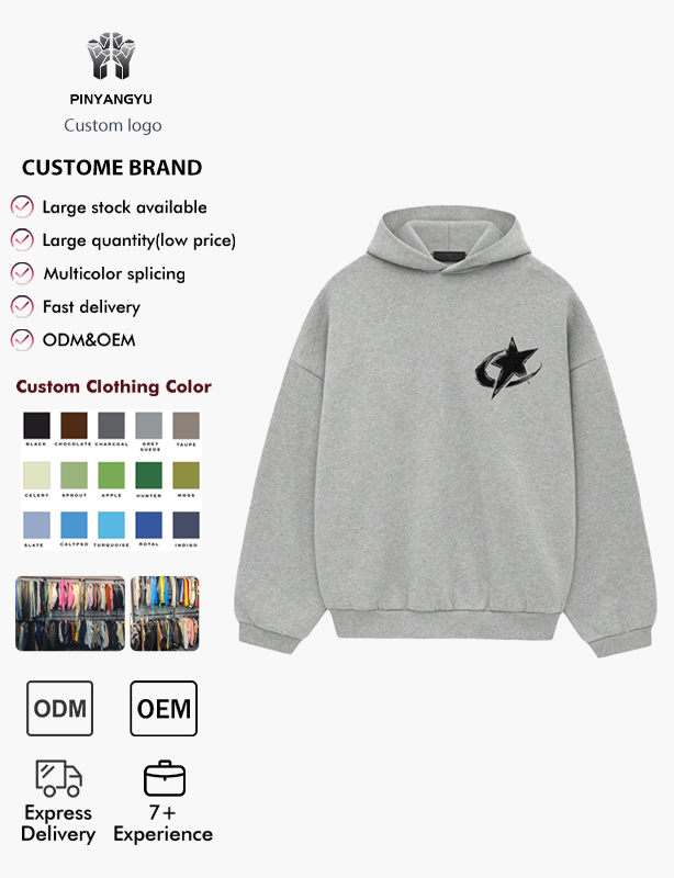 Screen Printed Hoodie - Custom Heavyweight Pullover with Bold Graphic