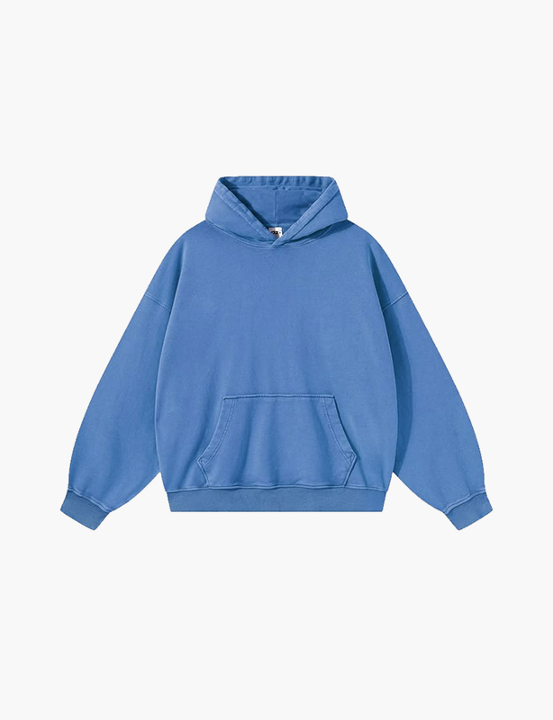 Acid Wash Hoodie Custom - Bold Splotchy Retro Streetwear Pullover