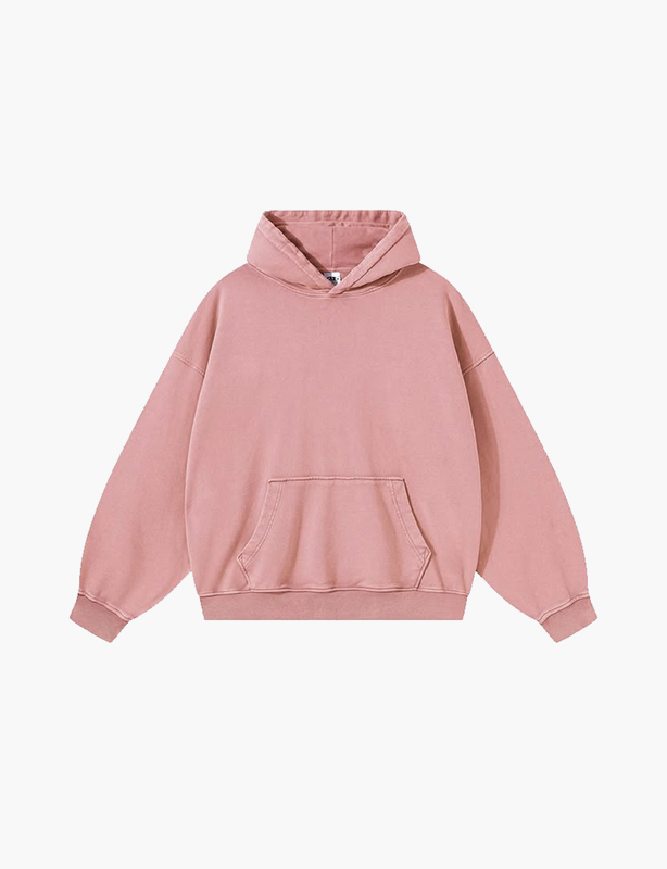 Acid Wash Hoodie Custom - Bold Splotchy Retro Streetwear Pullover