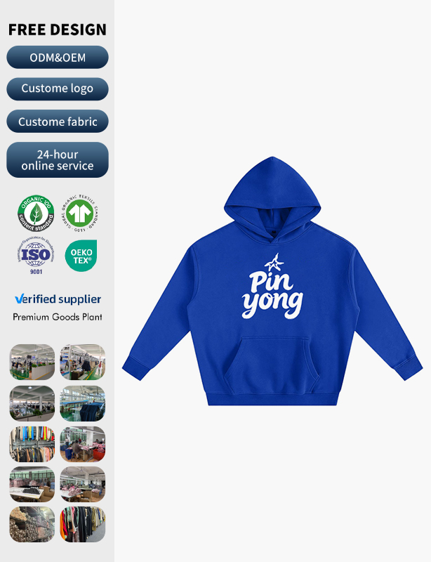 Men's Streetwear Custom Pullover Hoodie &ndash; DTG Print Your Own Graphic