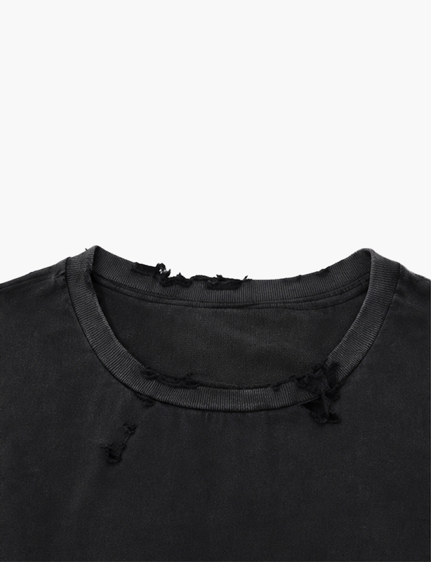 Custom Distressed T-Shirts | Ripped, Frayed & Vintage Washed