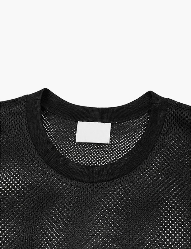 Personalized athletic mesh T-shirts that keep you cool, dry, and focused from warm-up to final rep